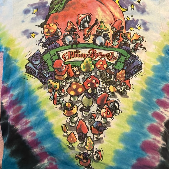 The Allman Brothers band tye dye tshirt - Picture 3 of 4